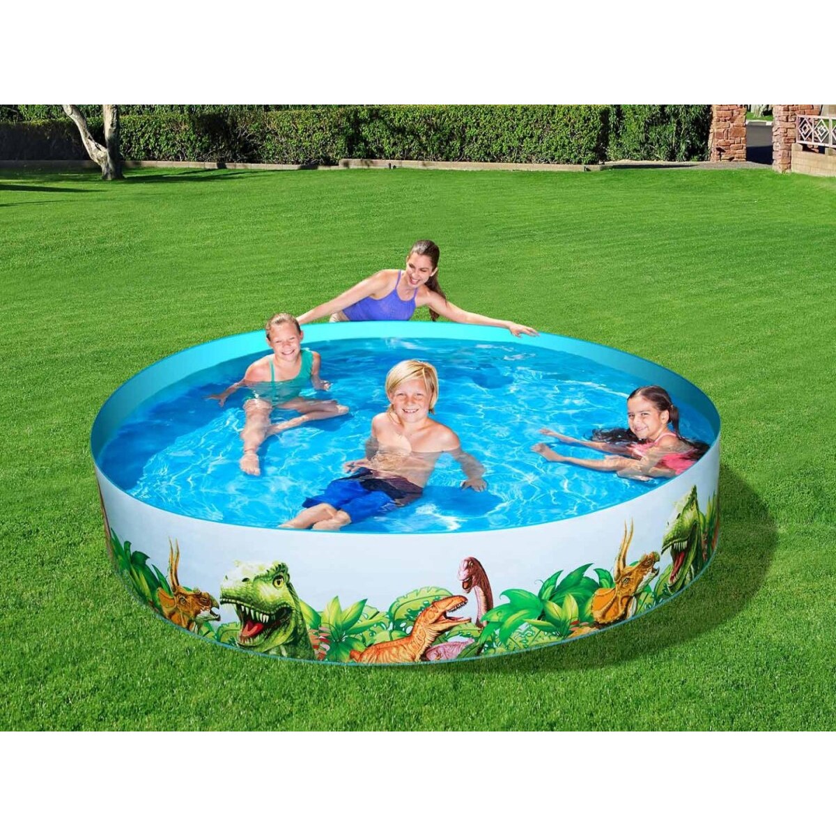 Basen ogrodowy Dinozaury 244x46cm Bestway 55001