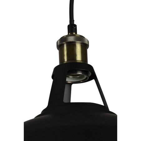 Loftowa lampa wisząca New Axel AZ1351 Azzardo nad wyspę czarna złota