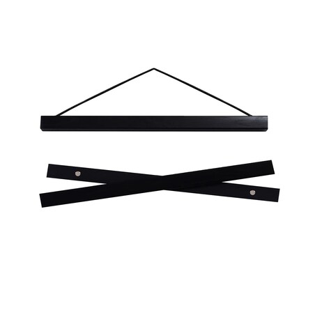 Wieszak na plakat i zdjęcie czarny 51 cm magnetyczny