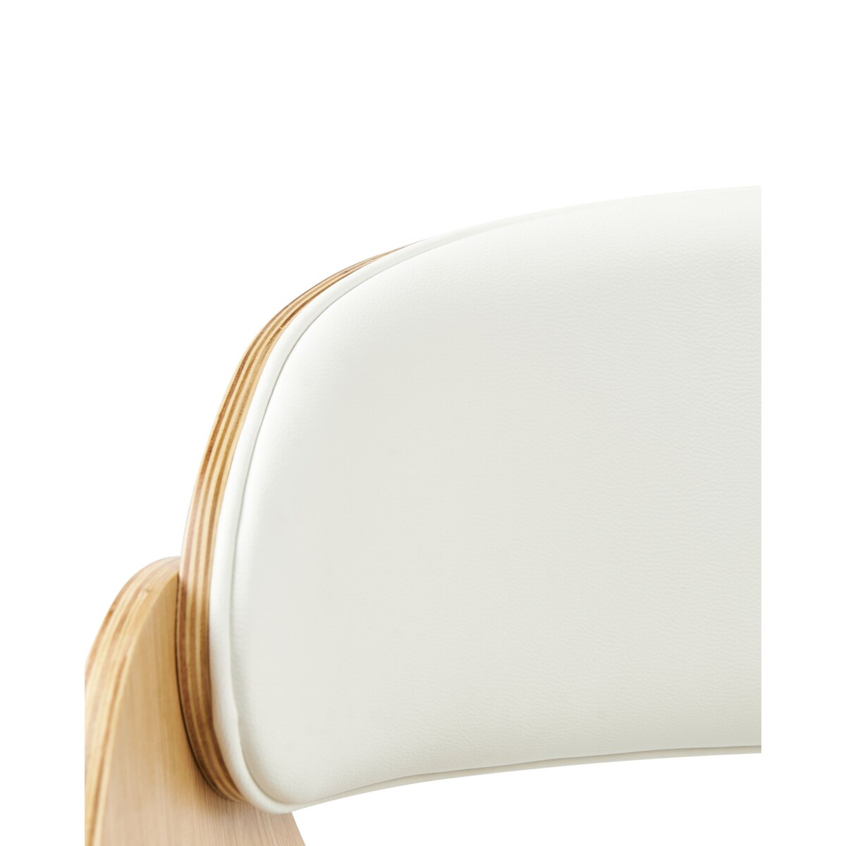 Fotel biurowy PALATKA Ekoskóra Biały