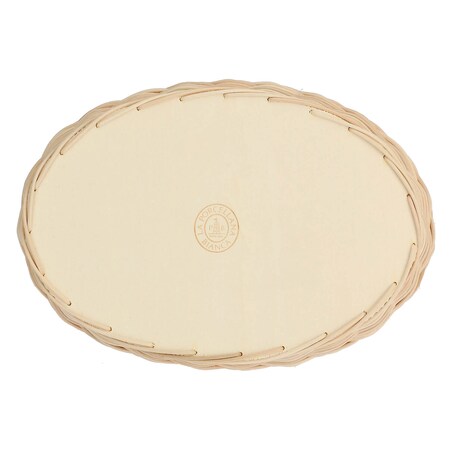 Wiklinowy kosz na owalne naczynie do zapiekania Midollino - Brązowy, 23 cm