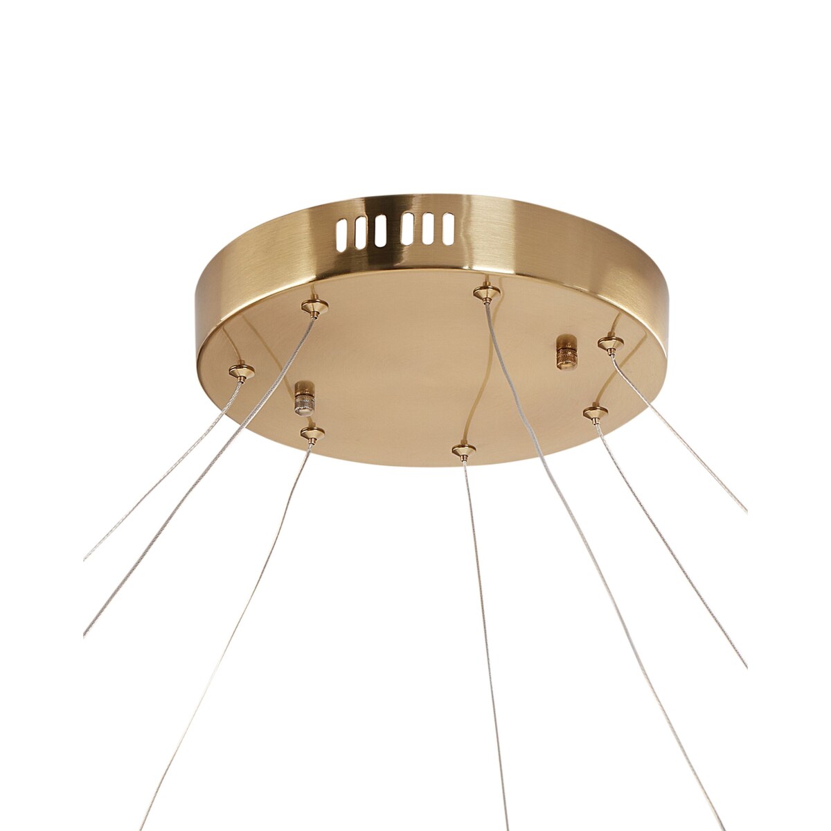 Żyrandol LED PERQUENO Metal Złoty