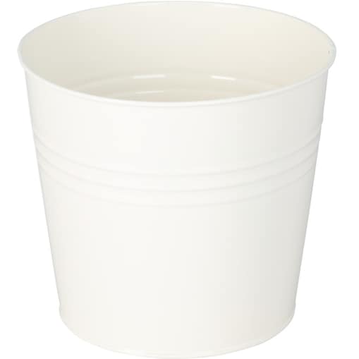 Cynkowa osłonka na doniczkę, 13 x 11 cm