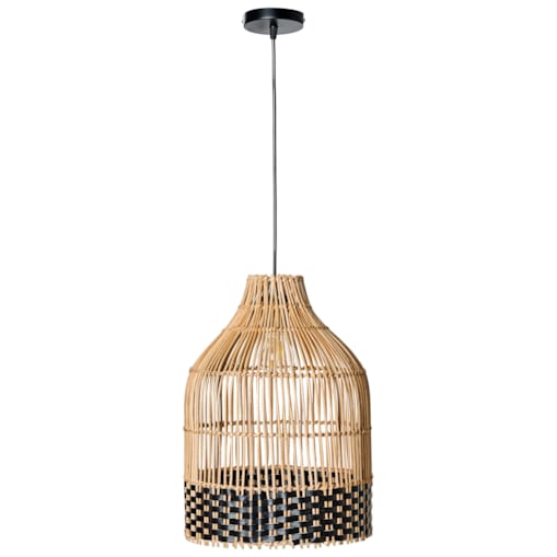 Lampa wisząca GILO Rattan Naturalny