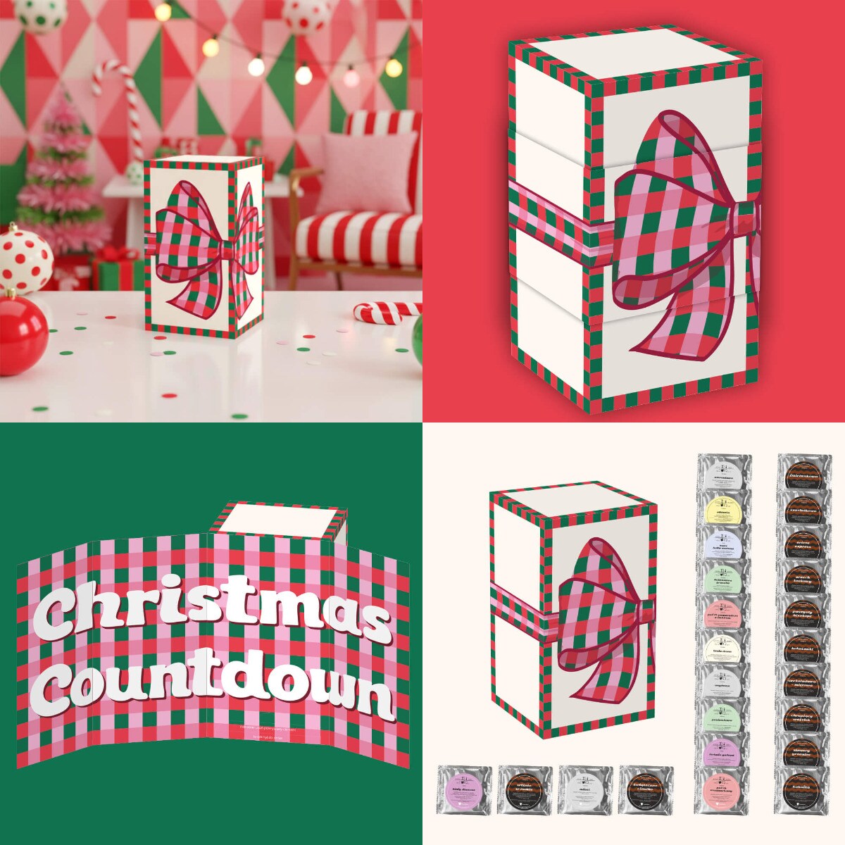 KALENDARZ ADWENTOWY KAWA SMAKOWA I HERBATA SYPANA NA ROK 2025 - 24 ŚWIĄTECZNE SMAKI - PREZENT UPOMINEK DLA KOBIETY MAMY ŻONY DZIEWCZYNY NARZECZONEJ NA ŚWIĘTA MIKOŁAJA