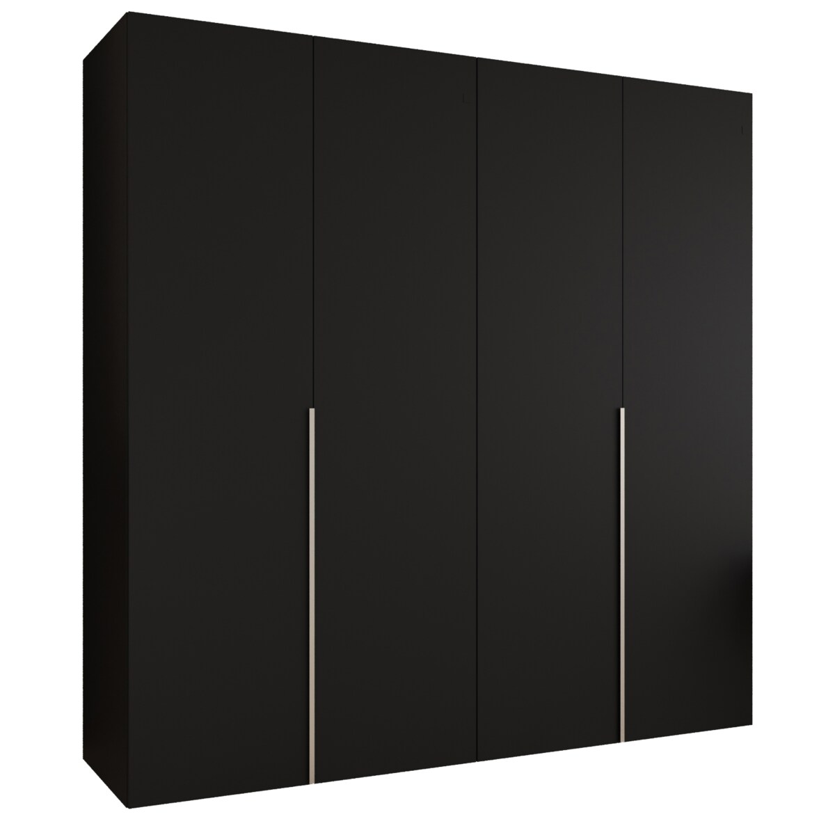 Szafa uchylna otwierana ALICANTE 1 200 wys. 202 cm Czarny + u. Kaszmir