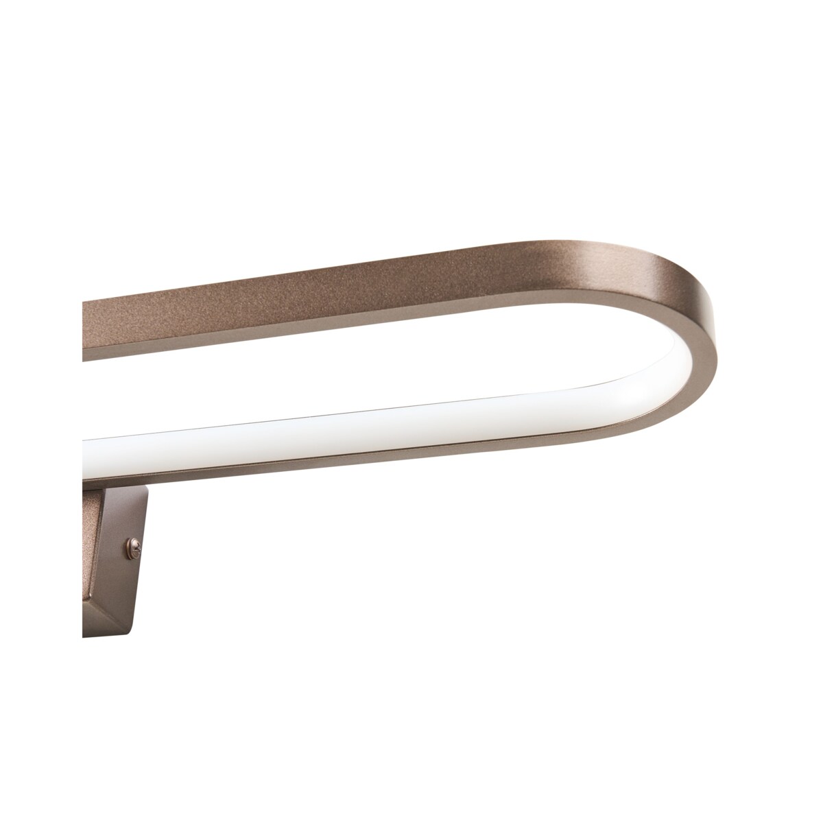 Kinkiet LED obrazowy/łazienkowy MIDOU Metal Brązowy