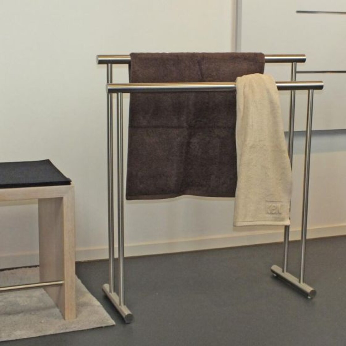 Podwójny stojak na ręczniki (stalowy) Priamo Kela