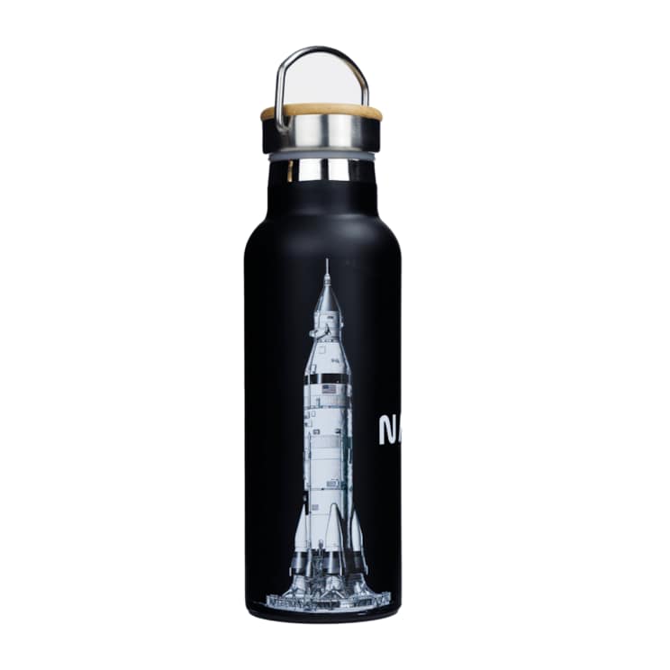 Butelka termiczna stalowa Dr.Bacty Iris - Czarna - NASA