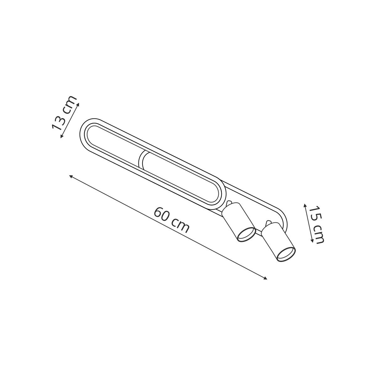 Spot Light Prestige Parma biały LED CCT 3000K/4000K/6000K (regulowana) 1 szt.