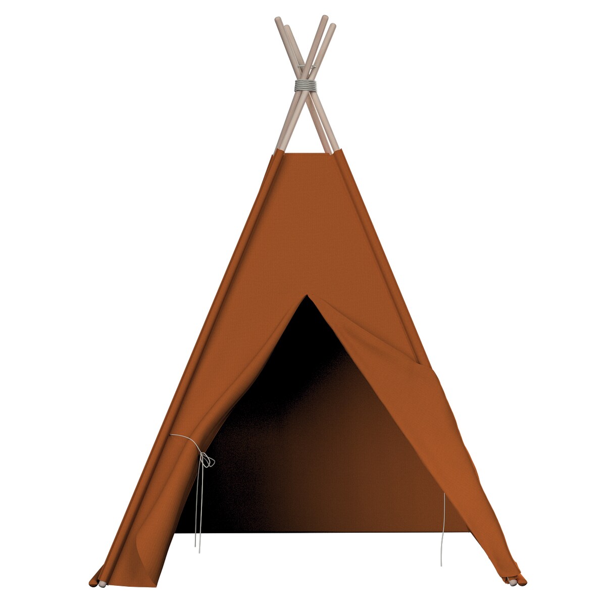 Tipi, rudy, 110 x 110 x 155 cm, Cotton Story