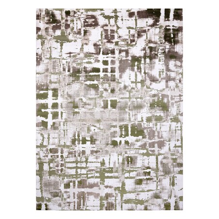 Dywan AKRYL DIZAYN 8843 zielony 100x300 cm