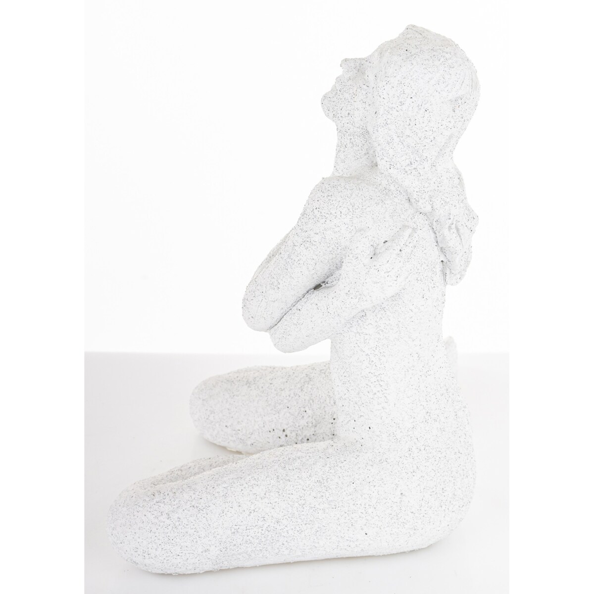 Figura siedzącej kobiety 21,5x21x15 cm DONNA-3