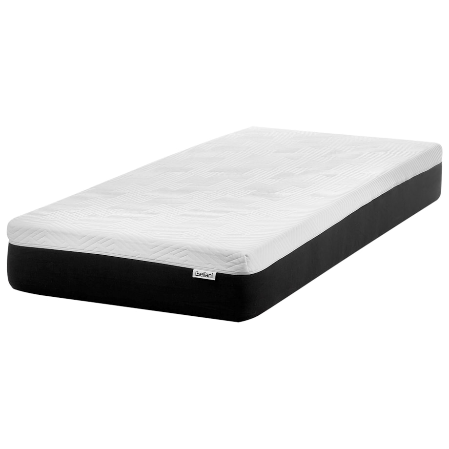 Materac piankowo-żelowy zdejmowany pokrowiec 90 x 200 cm twardy SPONGY