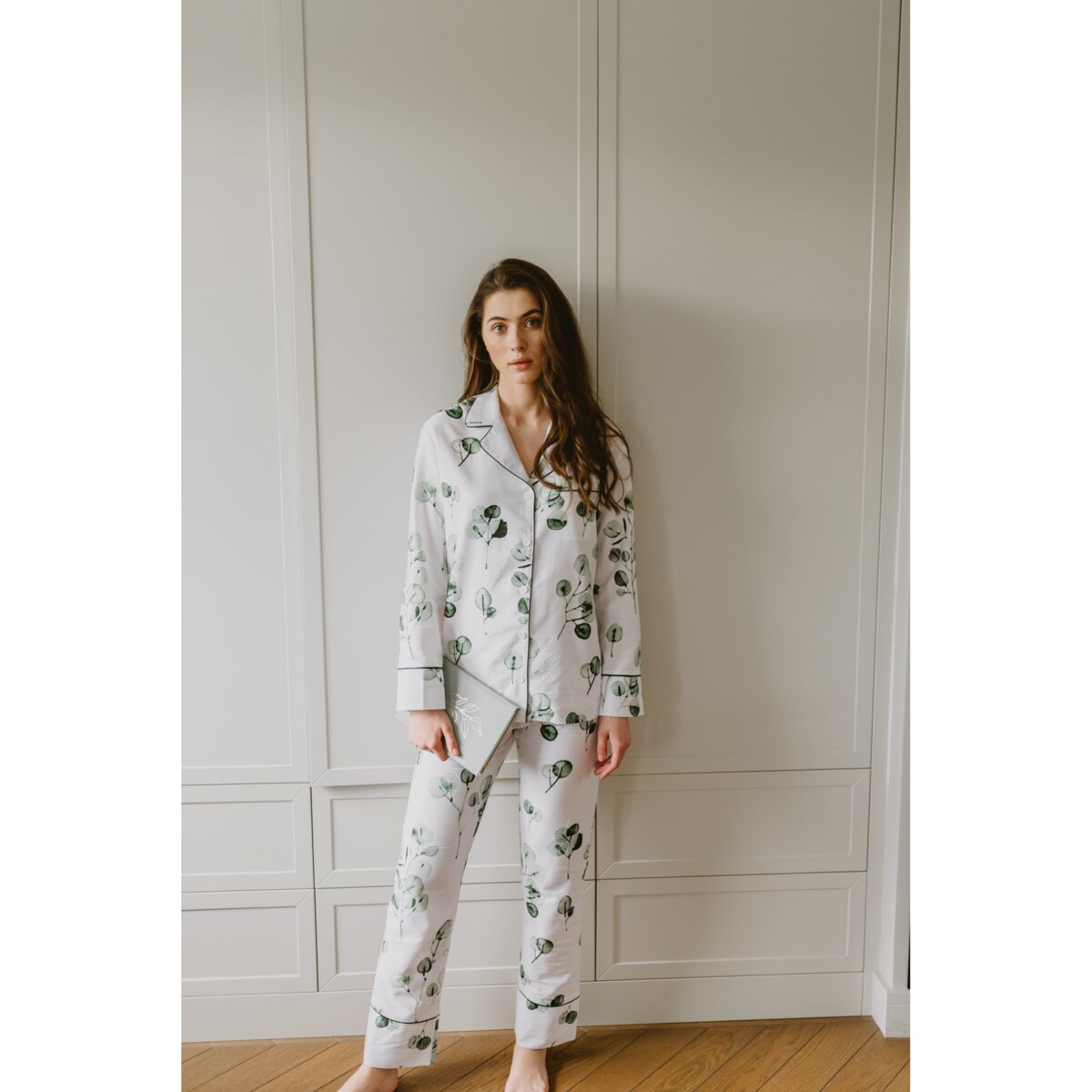 Piżama Eukaliptus długa XS