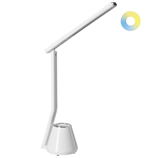 Lampa biurkowa LED DENEB Ze ściemniaczem Biały