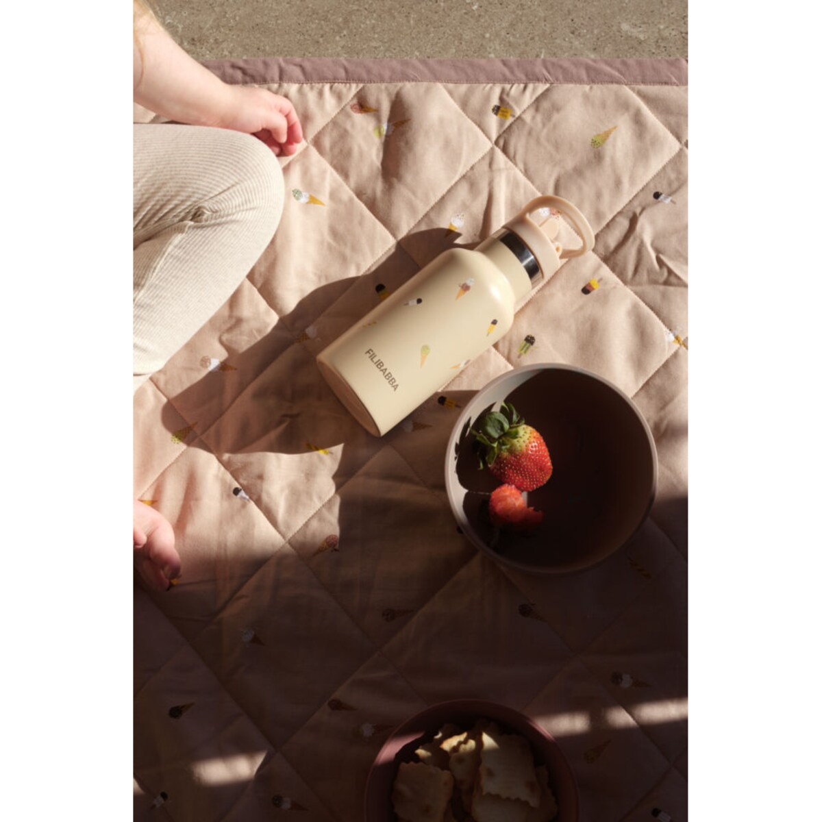 Filibabba Butelka na wodę ze stali nierdzewnej 350 ml Cool Summer