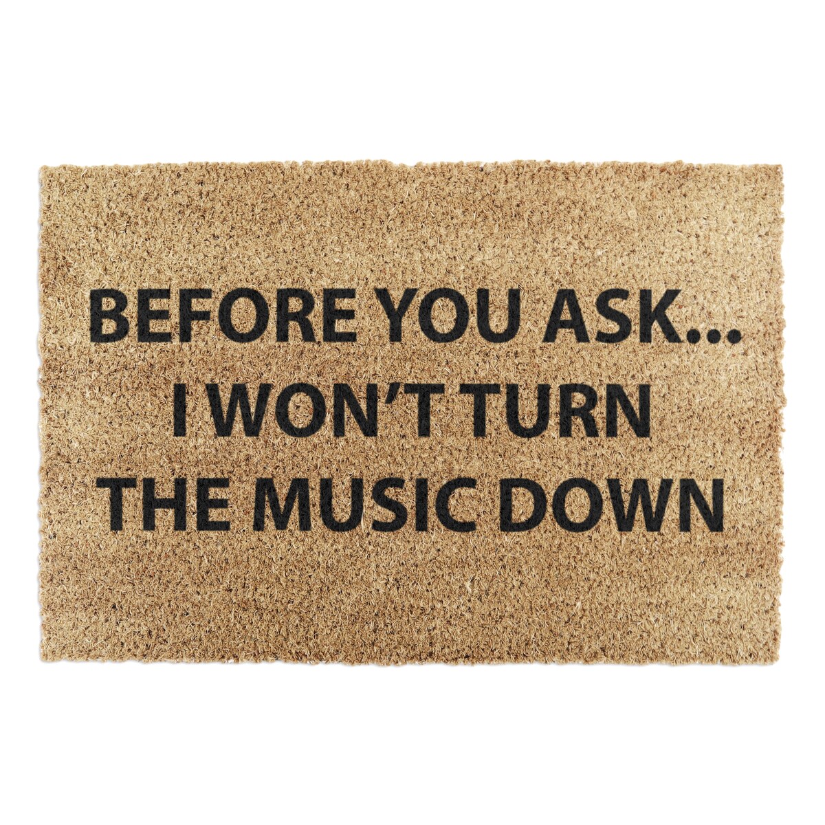 Wycieraczka Please Turn Down Your Loud Music