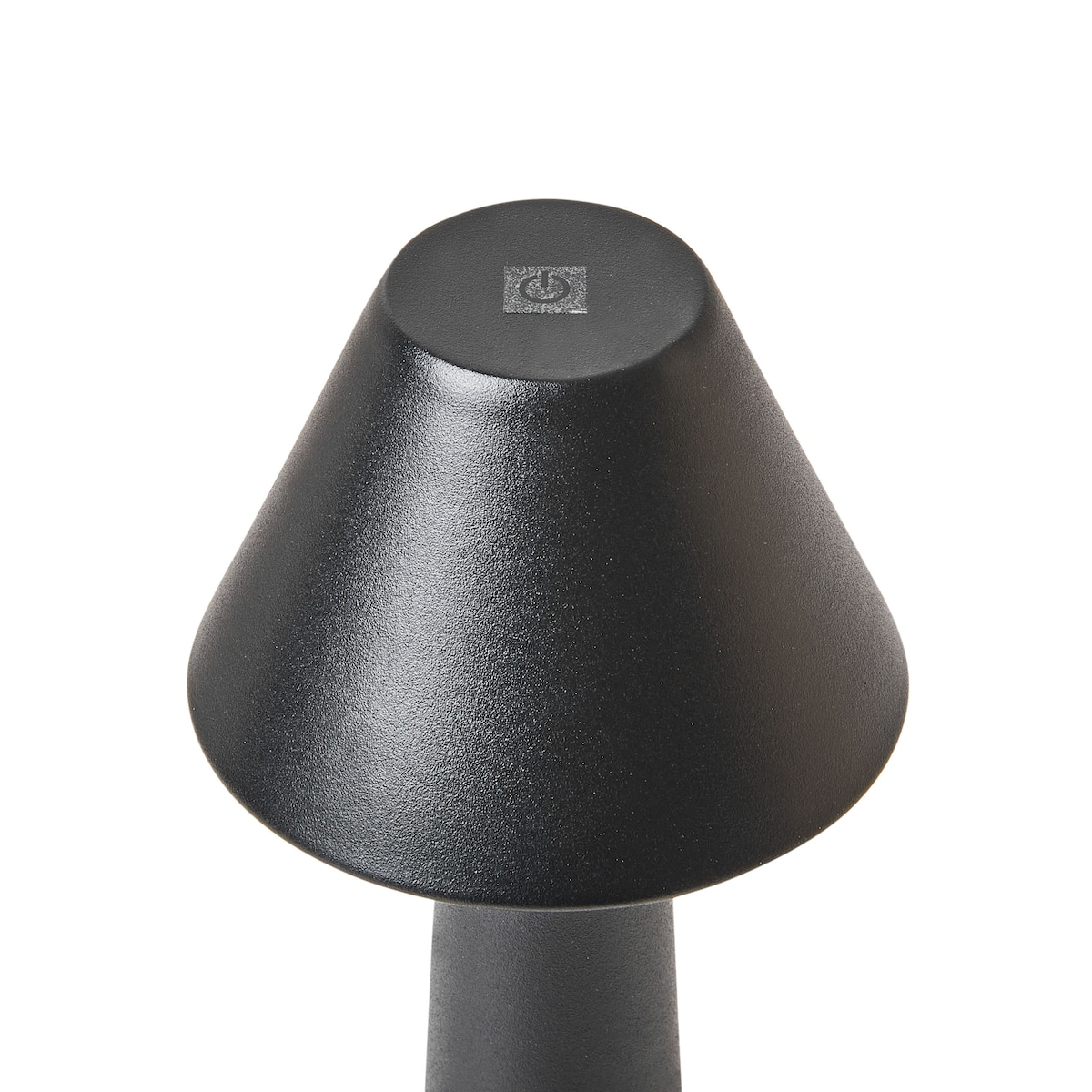 Zestaw 2 bezprzewodowych lamp stołowych LED JOANES Ze ściemniaczem Metal Czarny