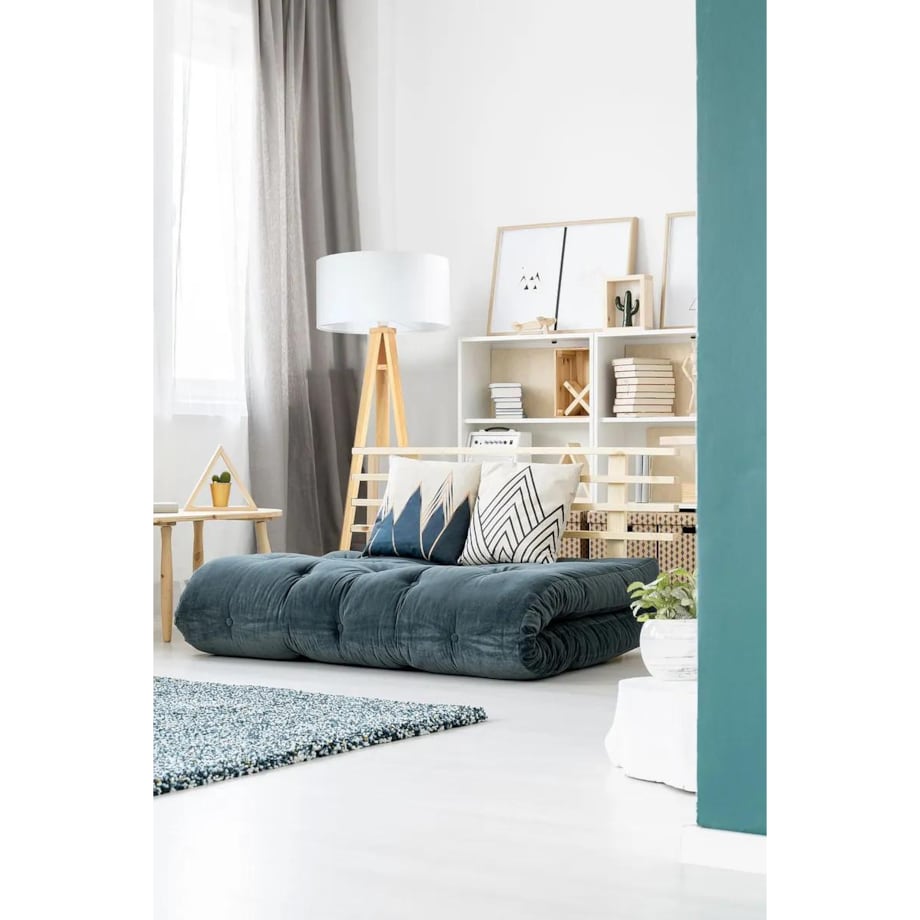 Lampa stojąca HOME 50 biała/sosna