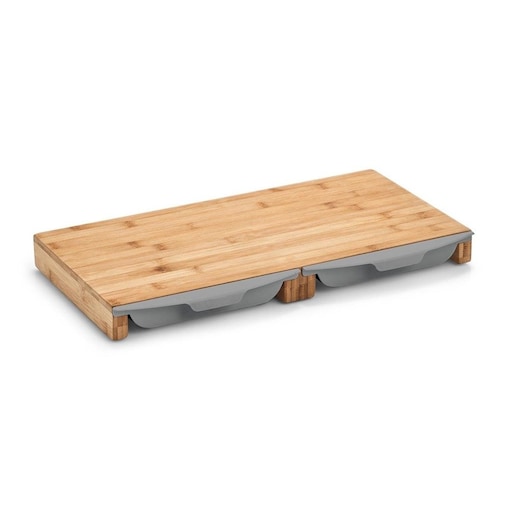 Deska do krojenia z wyciąganymi tackami, 50 x 28,5 x 4,5 cm, ZELLER