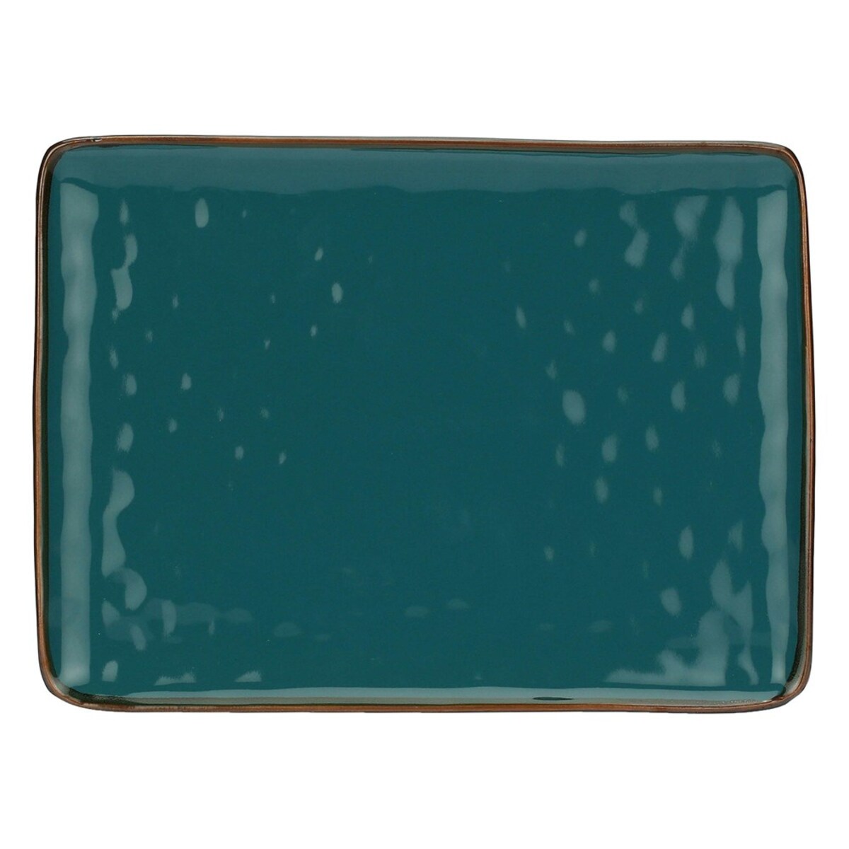 Taca prostokątna Concerto Ottanio - Niebiesko-zielony, 36 x 26.5 cm