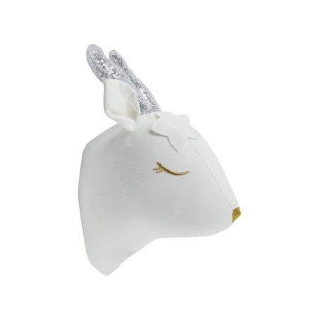 Pluszowa dekoracja ścienna sarenka biała SUZY