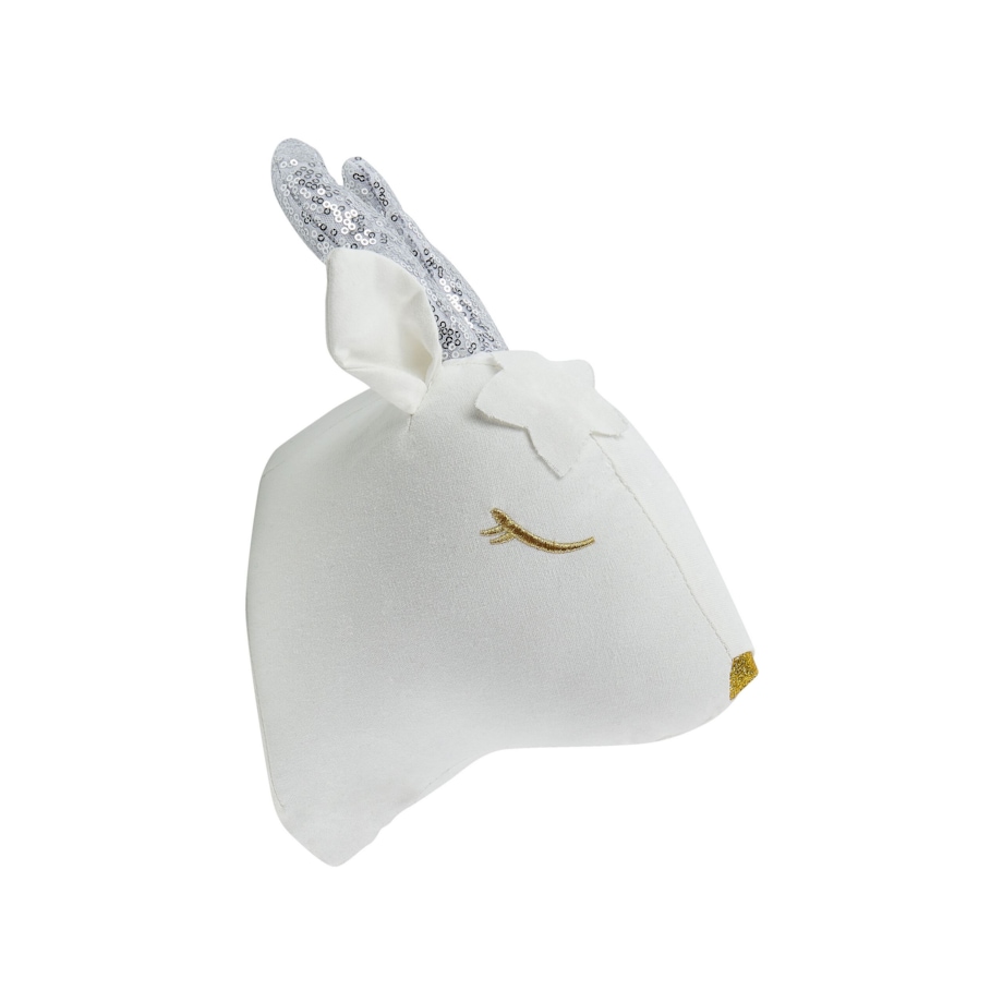 Pluszowa dekoracja ścienna sarenka biała SUZY