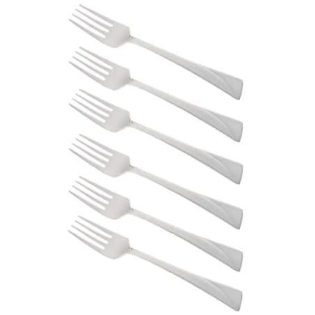 Widelce stołowe obiadowe zestaw 6 sztuk Połysk KINGHOFF