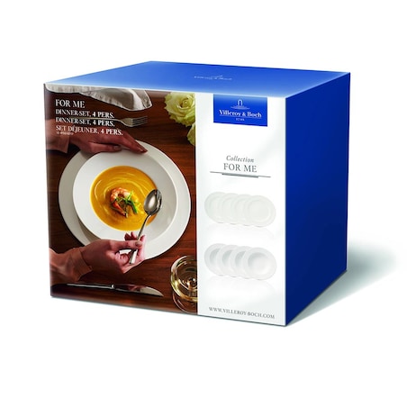 Zestaw obiadowy dla 4 osób For Me, Villeroy & Boch
