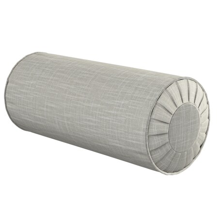 Poduszka wałek z zakładkami, beżowy, Ø20 x 50 cm, Harmony