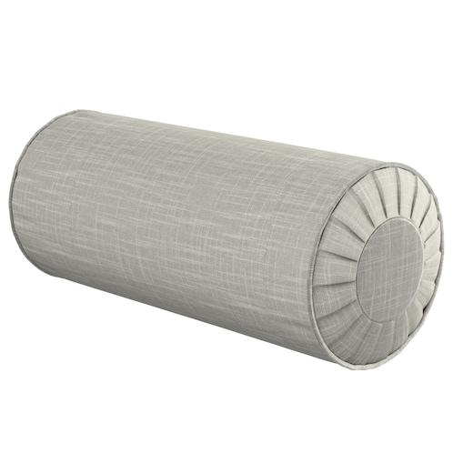 Poduszka wałek z zakładkami, beżowy, Ø20 x 50 cm, Harmony