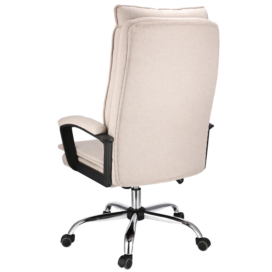 Fotel biurowy ESPO tkanina beżowy