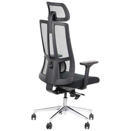 Fotel biurowy AKCENT czarny