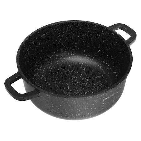 Garnek z powłoką marmurową 3.3L 22cm indukcja gaz KINGHOFF