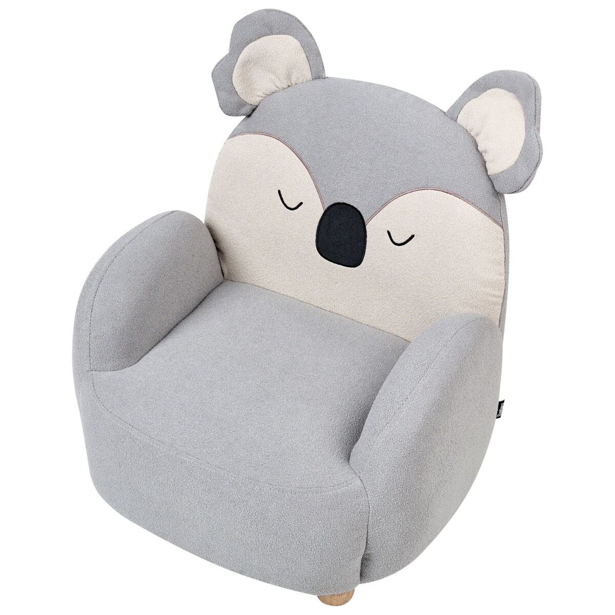 Fotel dziecięcy koala szary HERVIK