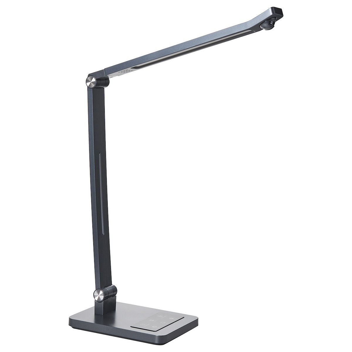 Lampa biurkowa LED LEPUS Z czujnikiem ruchu Ciemnoszary