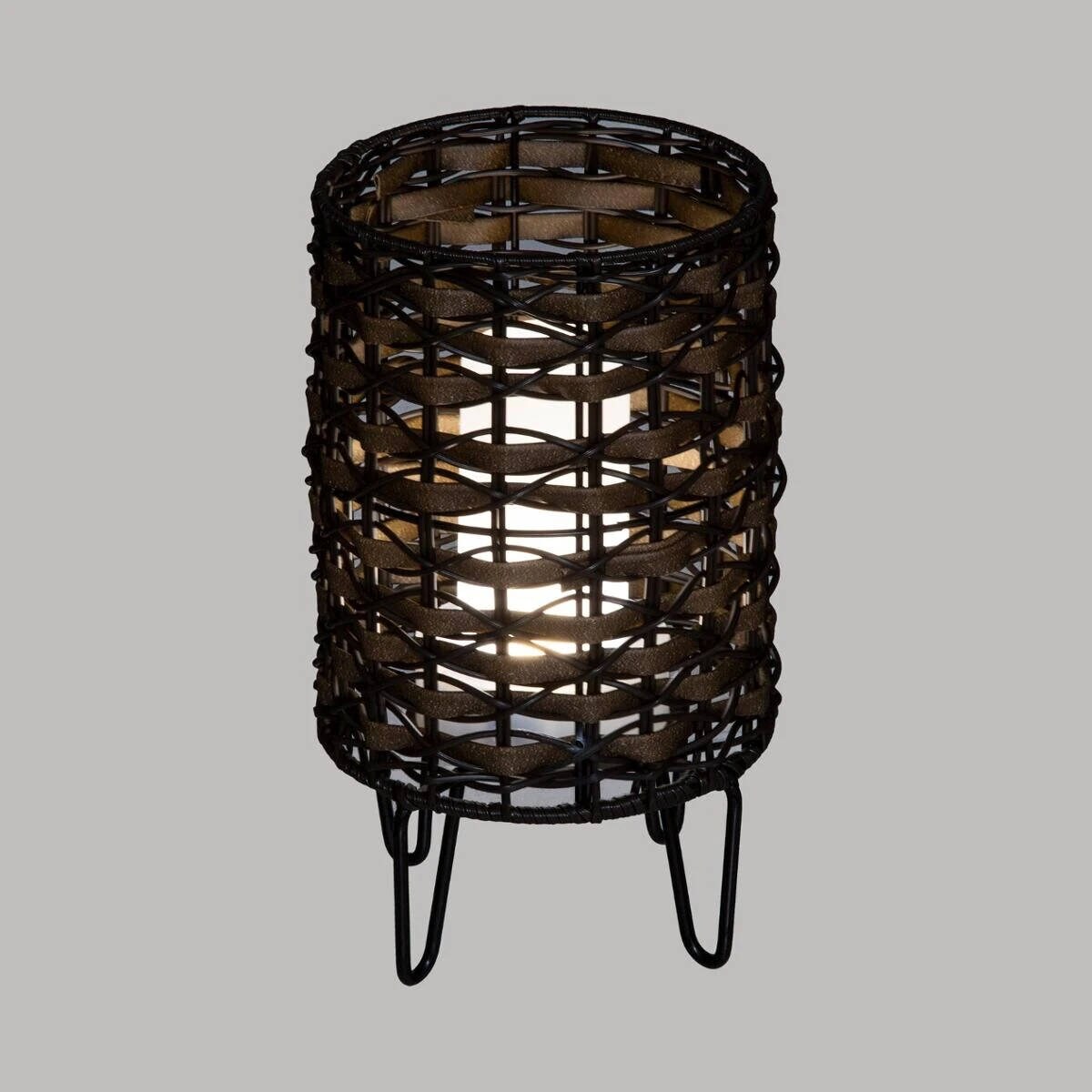 Lampion ogrodowy SIERRA, Ø 16,5 cm, z diodami LED