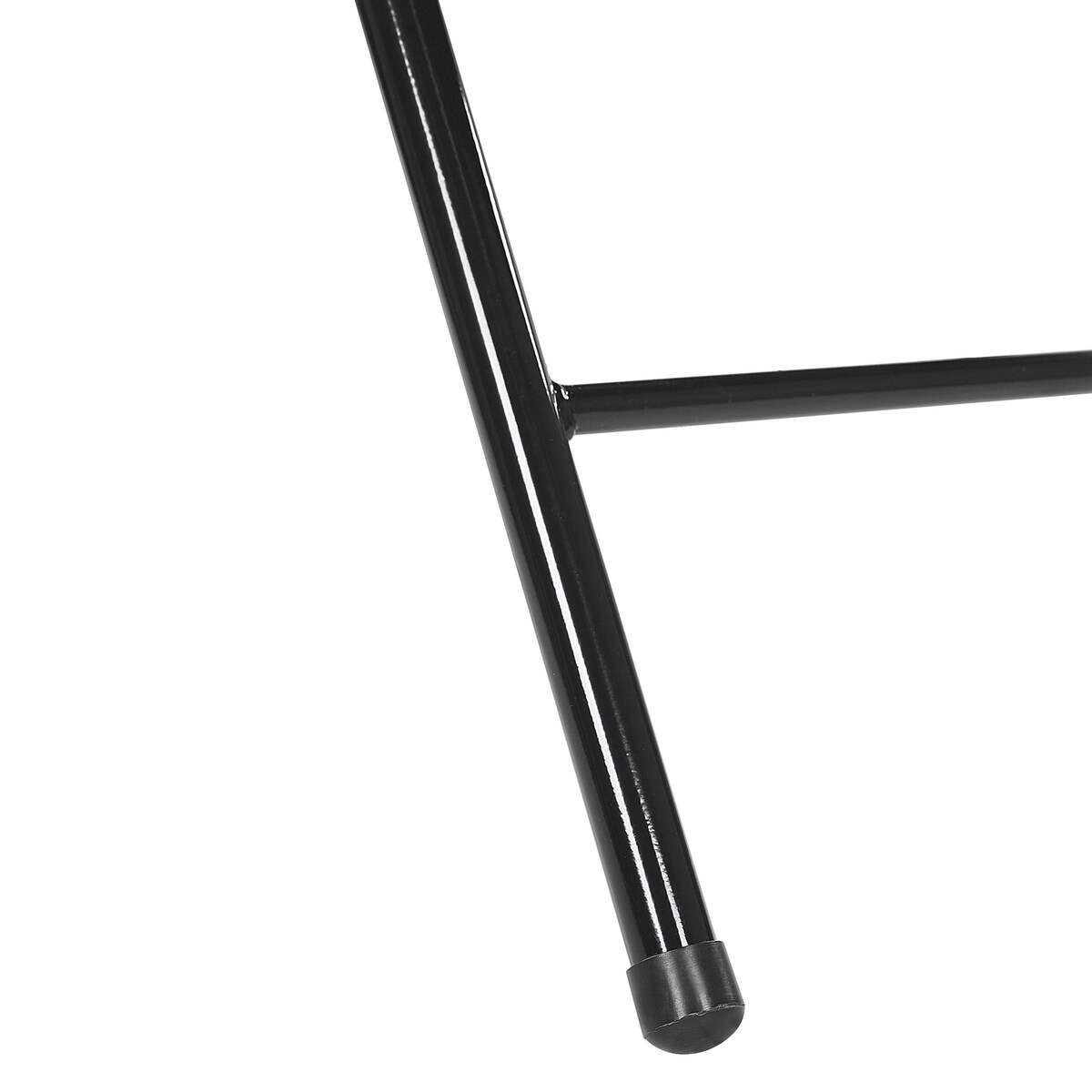 Zestaw 4 składanych krzeseł SPARKS Metal Czarny