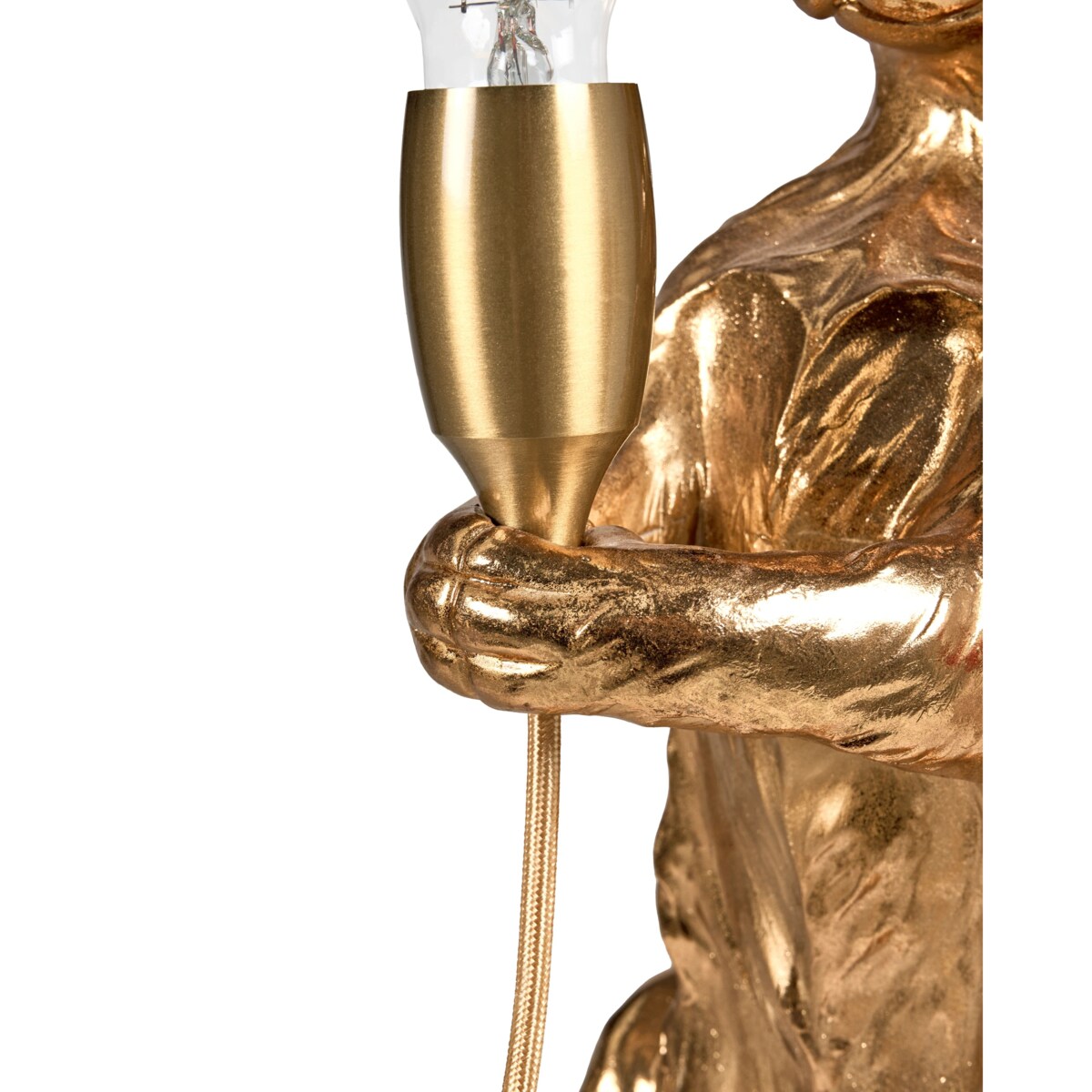 Lampa stołowa Królik BUGS Złoty