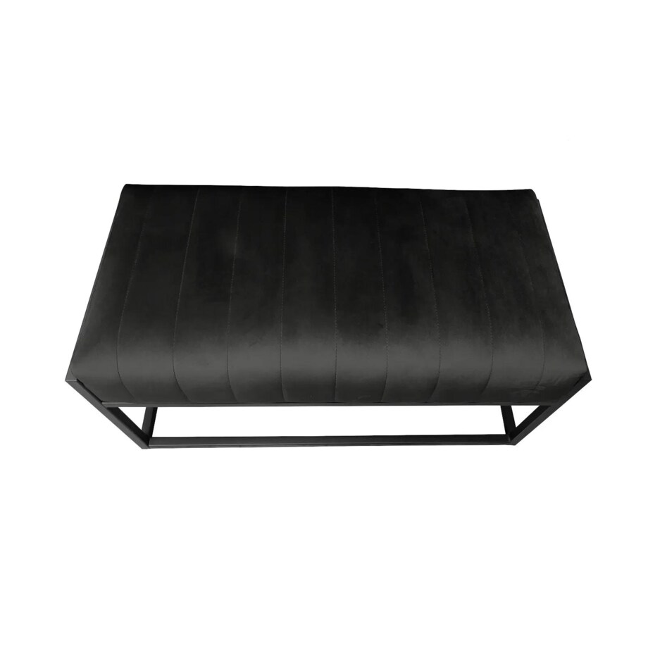 Ławka LILU MG VELVET czarna