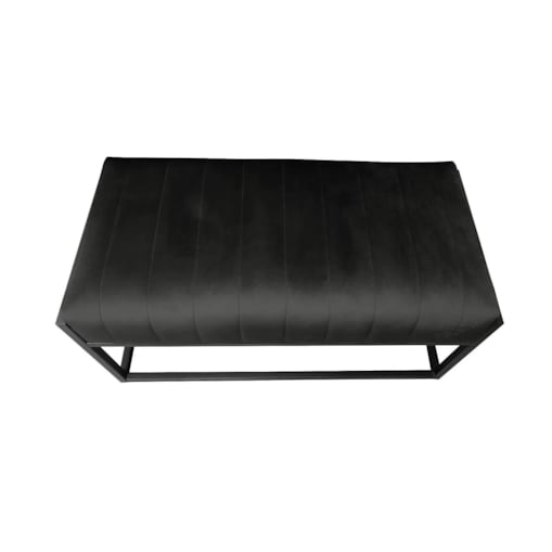 Ławka LILU MG VELVET czarna