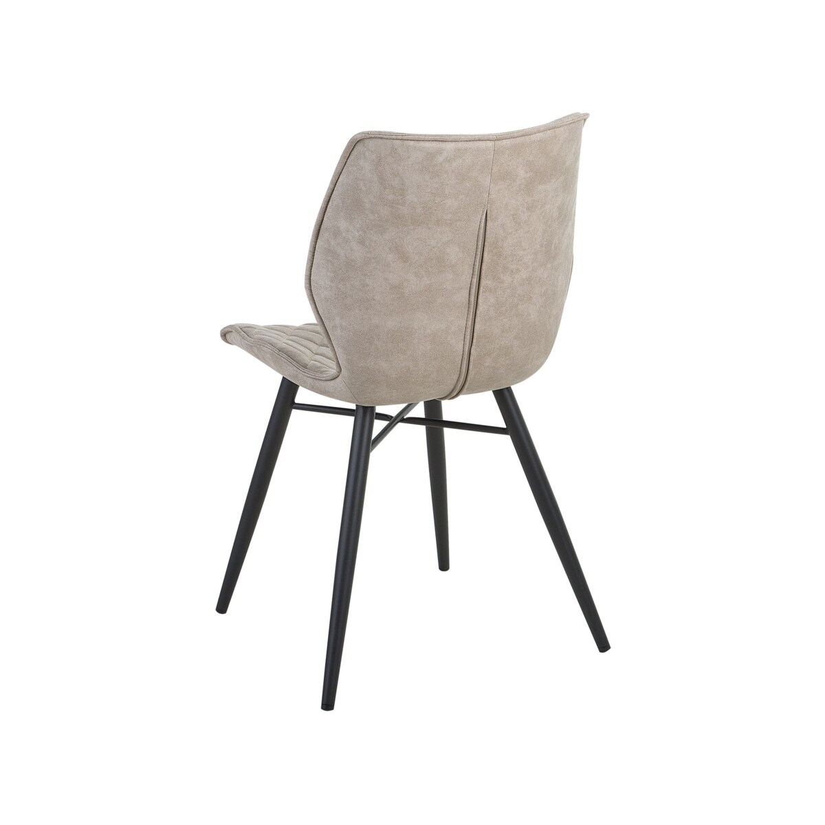 Zestaw 2 krzeseł do jadalni beżowy LISLE