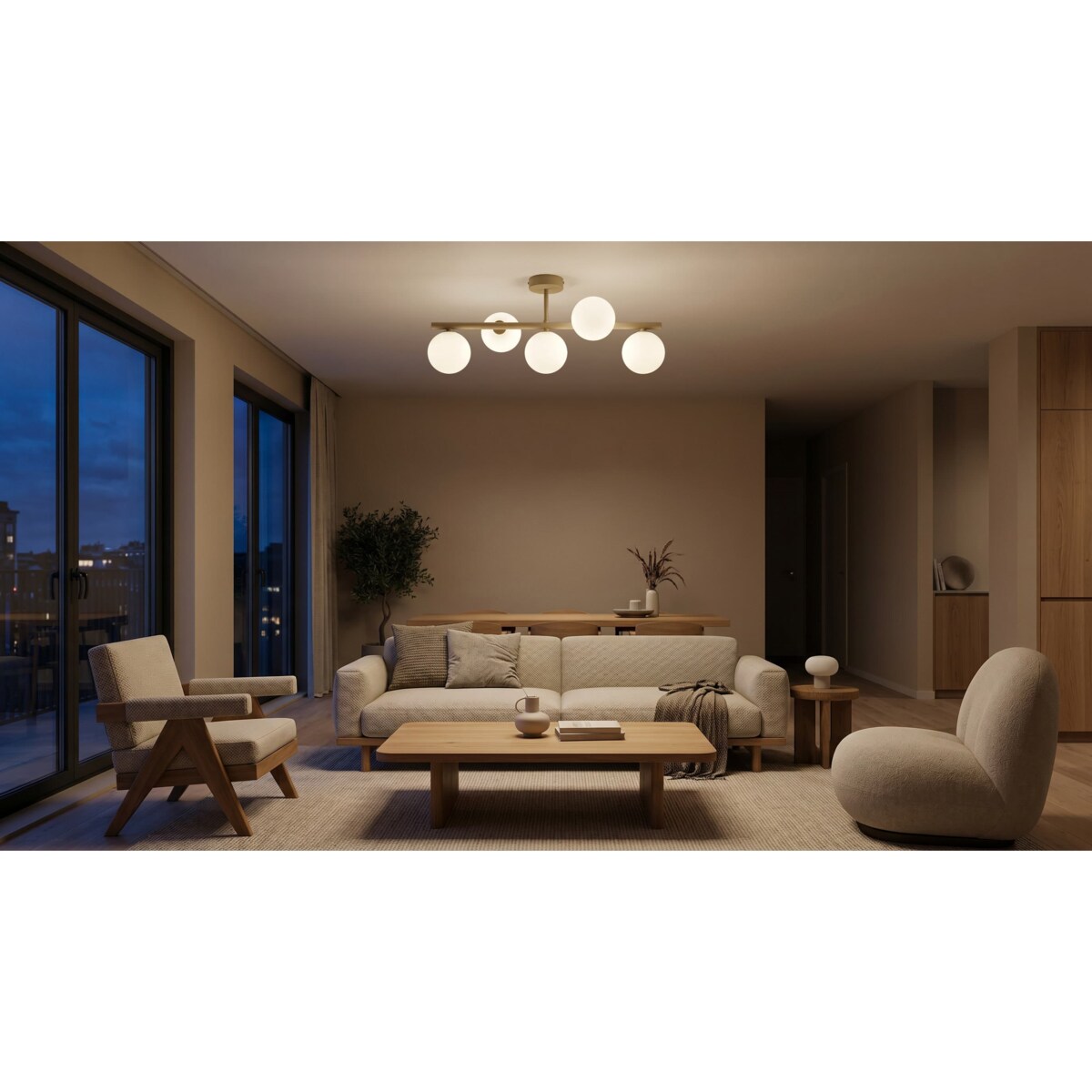 Lampa sufitowa K-5857 z serii ARDI