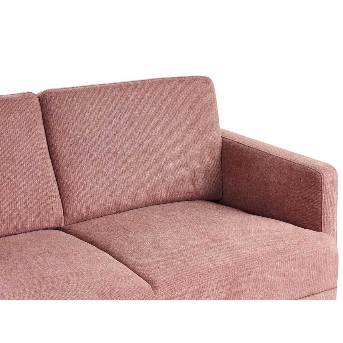 Sofa 2-osobowa różowa BREDA