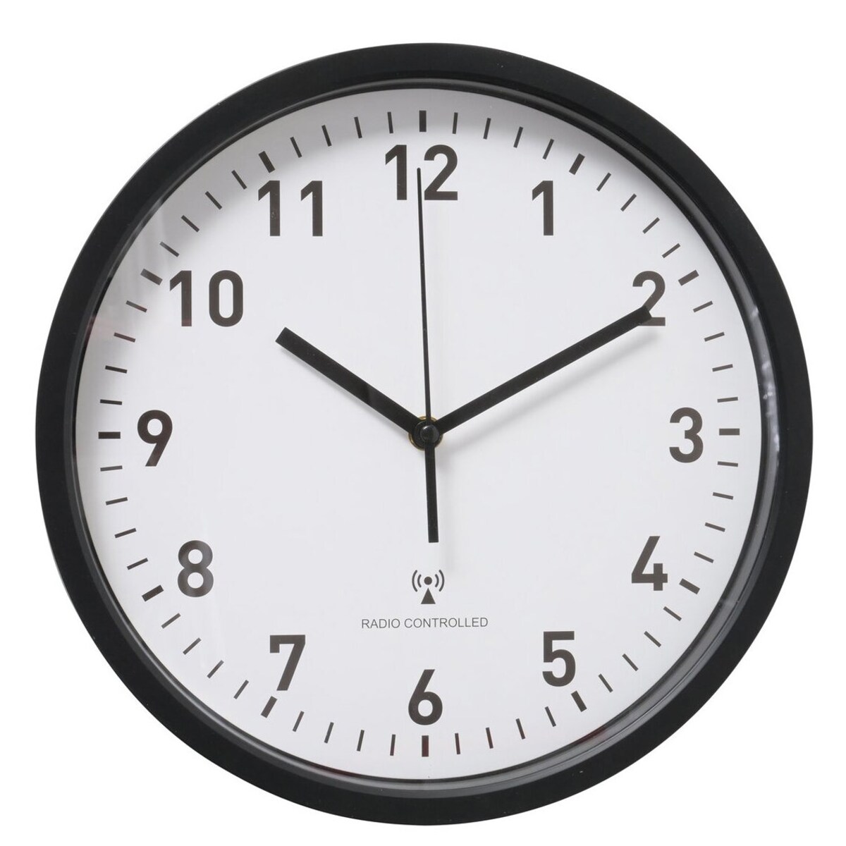 Zegar ścienny z automatyczną zmianą czasu, ELVINE, Ø 30 cm