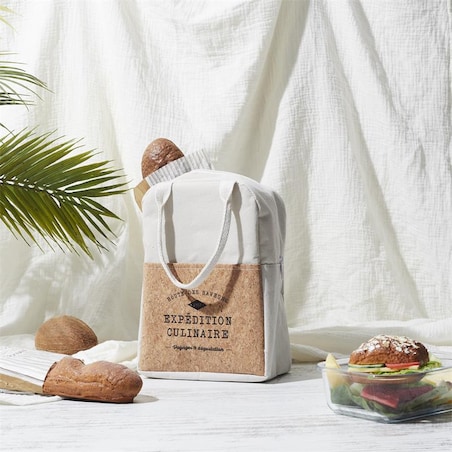TORBA NA LUNCH Refreshing Cork 5L beżowa termoizolacyjna
