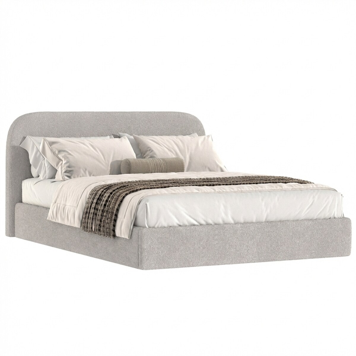 Łóżko Tapicerowane Bellagio 120X200 Stelaż Pojemnik Na Pościel Abriamo 05