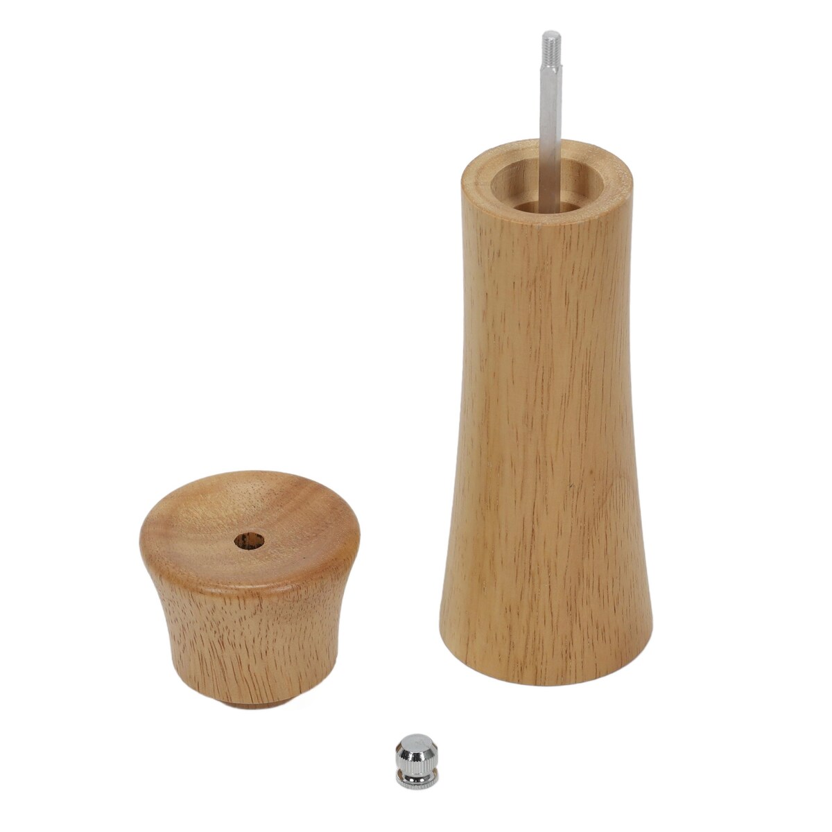 Młynek do pieprzu ręczny, z drewna kauczukowego, Ø 5,8 x 18 cm, KESPER