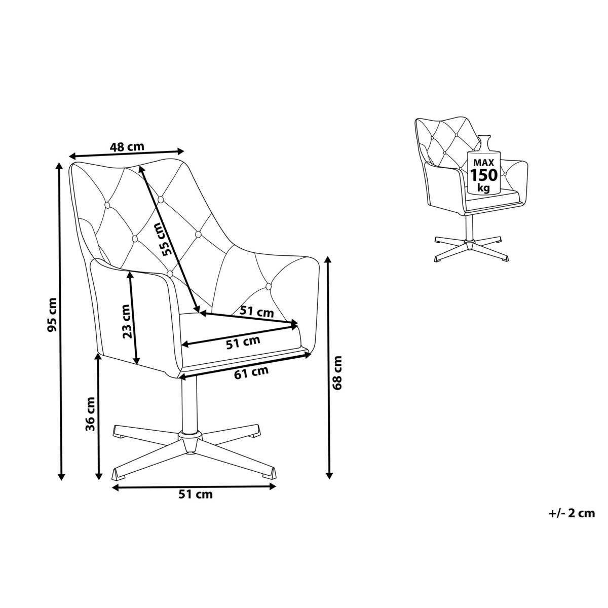Fotel welurowy zielony VAKSALA